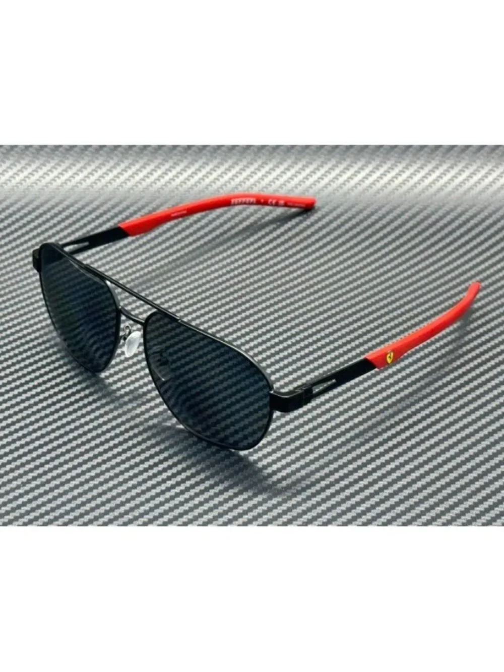New Ferrari Men Matte Black Sunglasses 59-16-145